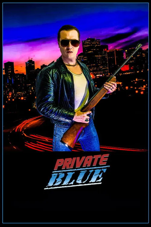 Póster de Private Blue