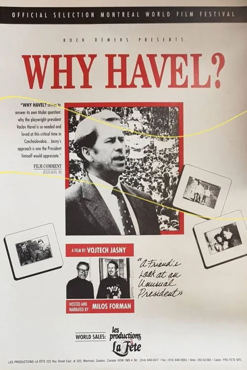 Václav Havel interpreta a Václav Havel en Proč Havel?