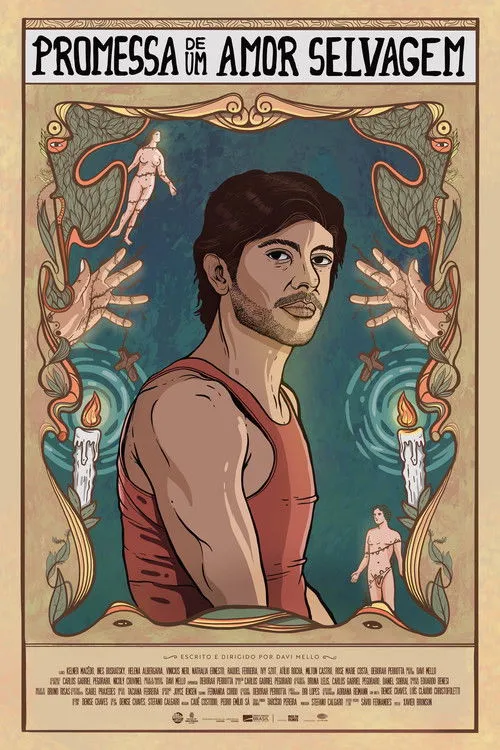 Raquel Ferreira interpreta a Menina do Tarot 2 en Promessa de um Amor Selvagem