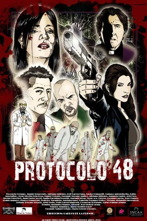 Póster de Protocolo 48: El experimento final