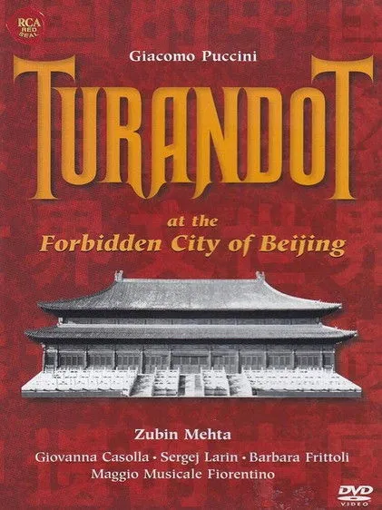 Póster de Puccini: Turandot at the Forbidden City of Beijing