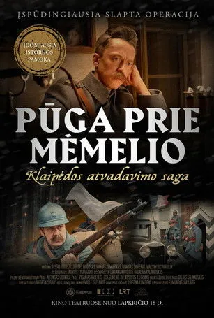 Póster de Pūga prie Mėmelio. Klaipėdos atvadavimo saga