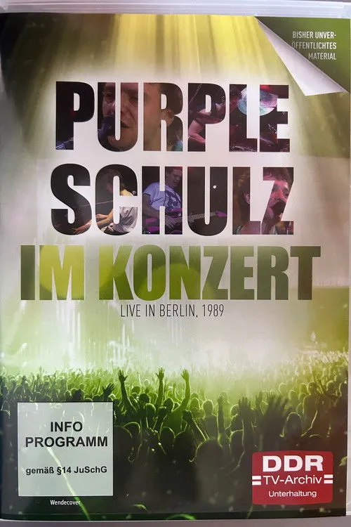 Wolf Simon interpreta a Schlagzeug en Purple Schulz im Konzert