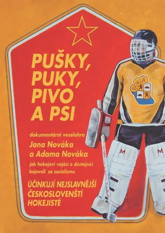 Dominik Hašek interpreta a en Pušky, puky, pivo a psi