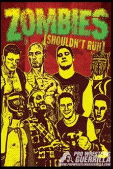 Póster de PWG: Zombies (Shouldn't Run)