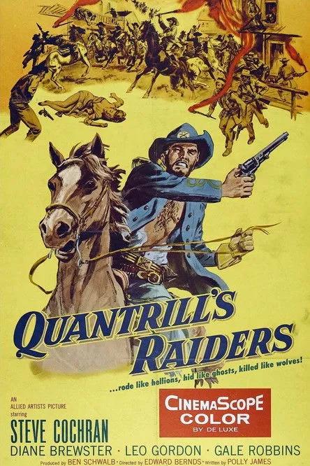 Leo Gordon interpreta a William Clarke Quantrill en Quantrill's Raiders