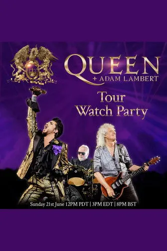 Póster de Queen + Adam Lambert: Tour Watch Party
