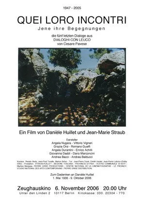Póster de Quei loro incontri