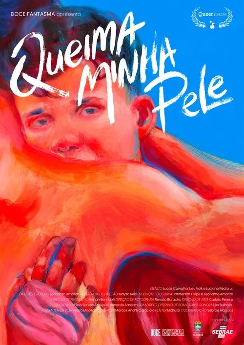 Luciano Pedro Jr. interpreta a Caio en Queima Minha Pele