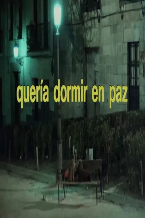 Miguel Arribas interpreta a en Quería dormir en paz