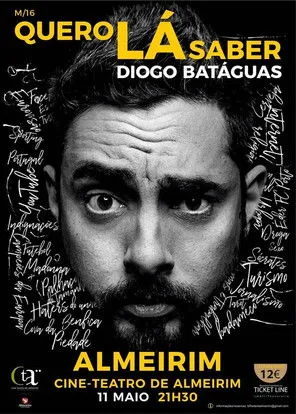 Diogo Batáguas interpreta a Diogo Batáguas en Quero Lá Saber - Diogo Batáguas