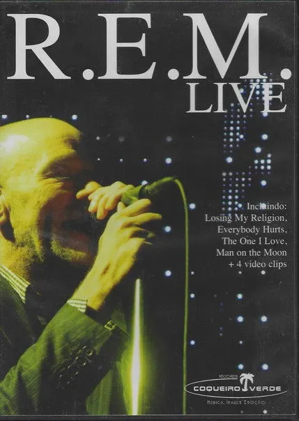 Póster de R.E.M. Live