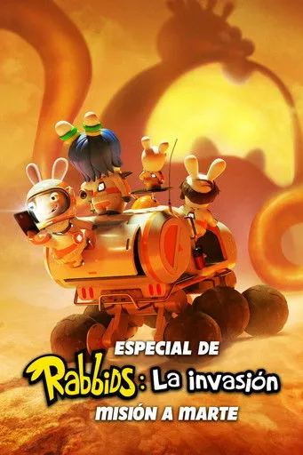 Póster de Rabbids, la invasión: Especial Misión a Marte