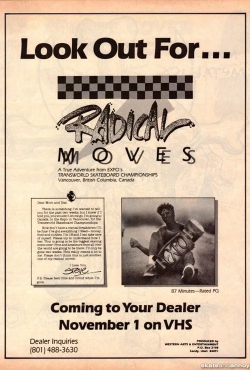 Rodney Mullen interpreta a en Radical Moves