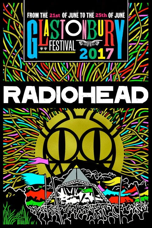 Póster de Radiohead | Glastonbury 2017