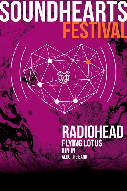 Póster de Radiohead en Lima, Perú