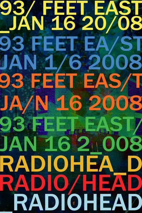 Póster de Radiohead | Live From 93 Feet East, London