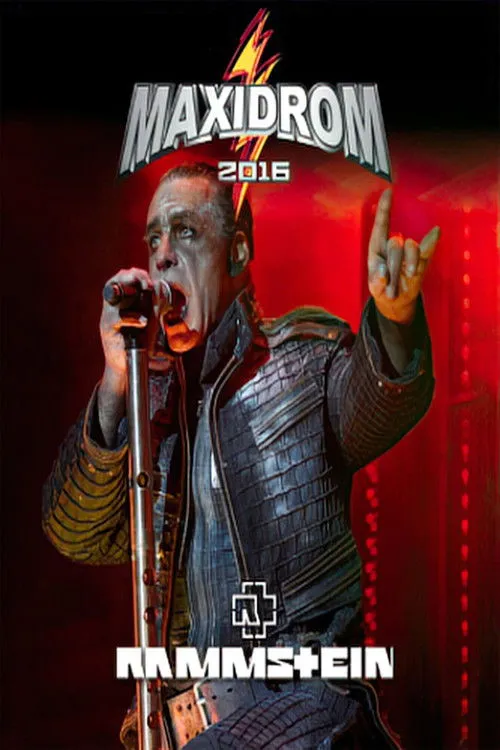 Póster de Rammstein - Maxidrom Festival 2016