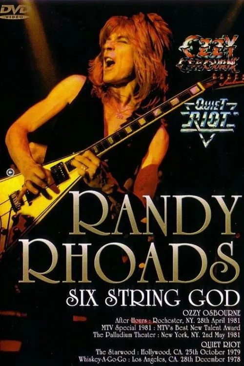 Póster de Randy Rhoads – Six String God