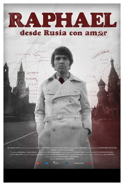 Póster de Raphael: desde Rusia con amor