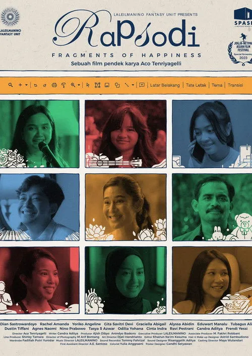 Nino Prabowo interpreta a en Rapsodi: Fragments of Happiness