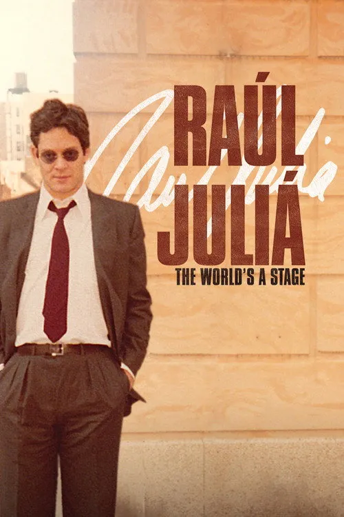 Póster de Raúl Juliá: The World’s a Stage