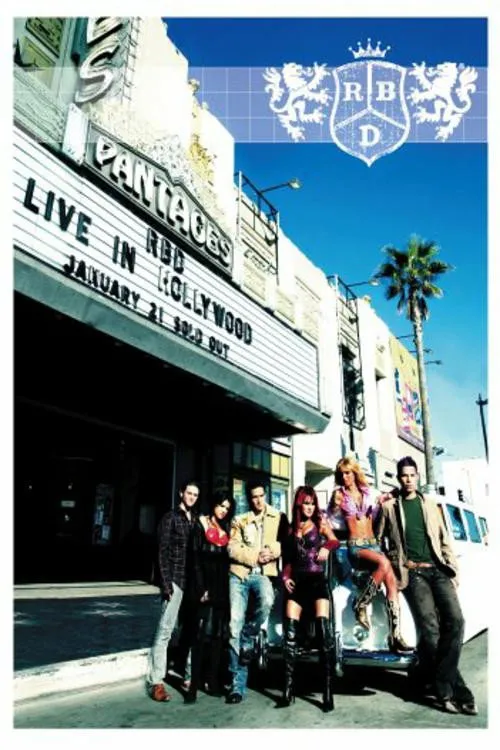 Christian Chávez interpreta a en RBD - Live in Hollywood