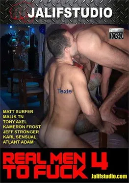 Póster de la película Real Men to Fuck 4