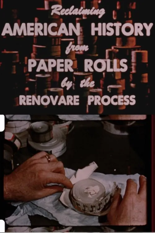 Kemp Niver interpreta a narrator en Reclaiming American History from Paper Rolls by the Renovare Process