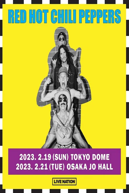 Póster de Red Hot Chili Peppers - Live at Tokyo Dome