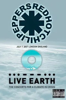 Póster de la película Red Hot Chili Peppers: Live Earth Concert Wembley