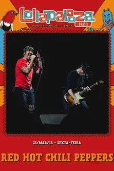 Póster de Red Hot Chili Peppers: Lollapalooza Brasil