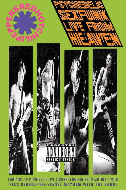 Póster de la película Red Hot Chili Peppers: Psychedelic Sexfunk Live from Heaven