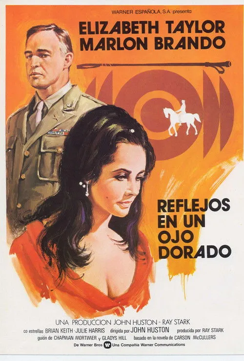Ed Metzger interpreta a Pvt. Frank Brian en Reflejos en un ojo dorado