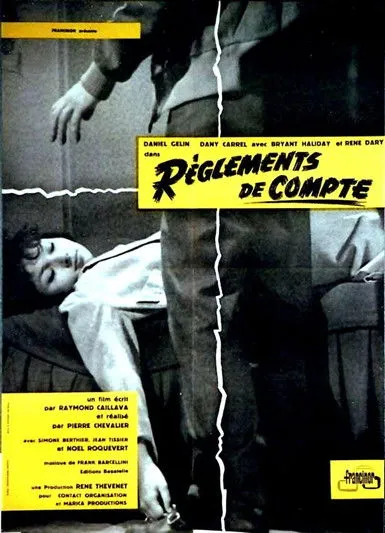 Póster de la película Règlements de compte
