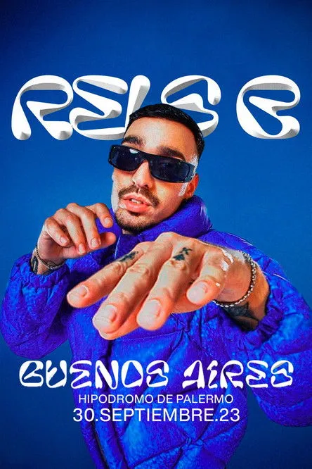 Póster de Rels B: En Vivo en el Hipódromo de Palermo