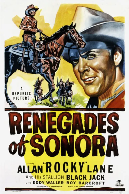 Roy Barcroft interpreta a George Keeler en Renegades of Sonora