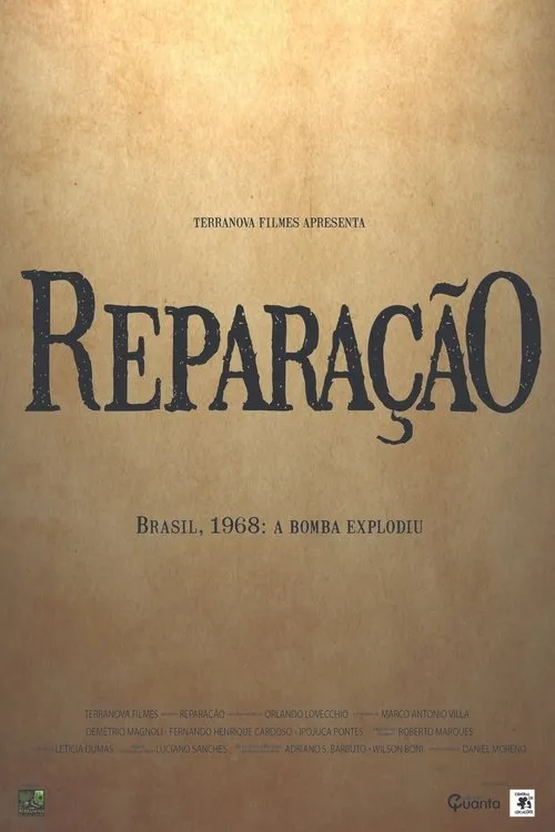 Póster de Reparação