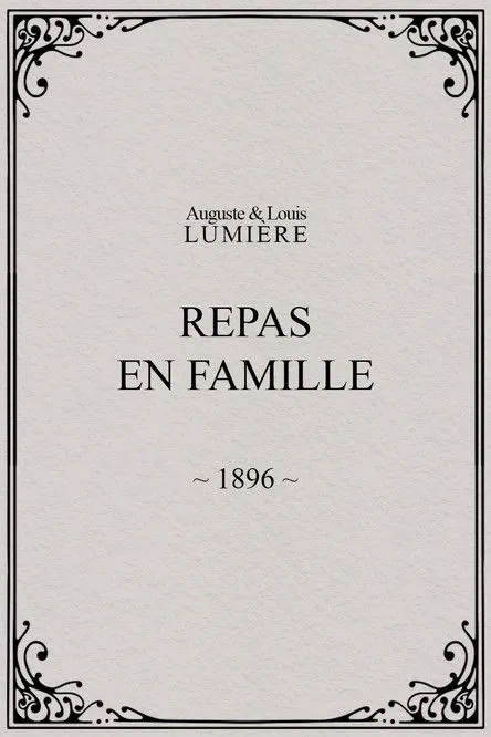 Portada de Repas en famille