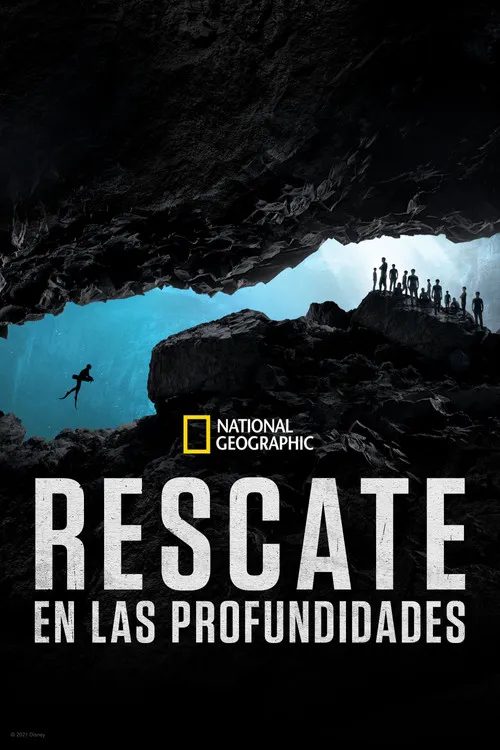 Póster de Rescate en las profundidades