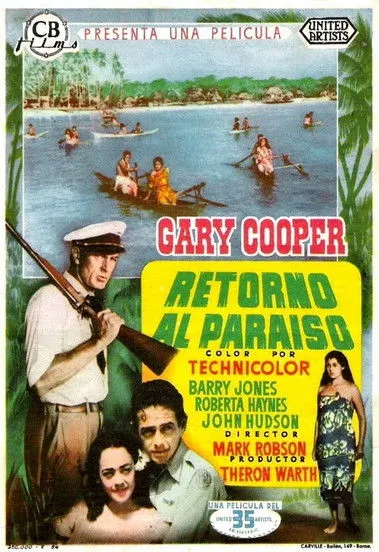 John Hudson interpreta a Captain Harry Faber en Retorno al Paraíso
