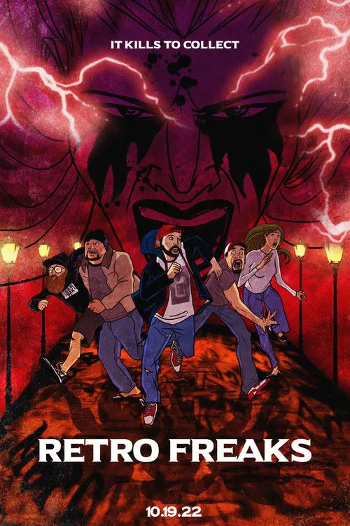 André Gower interpreta a Eddie en Retro Freaks