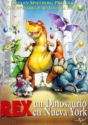 Portada de Rex: Un dinosaurio en Nueva York