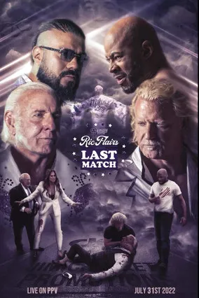 Nicholas Cvjetkovich interpreta a Sinn Bodhi en Ric Flair's Last Match: Preshow