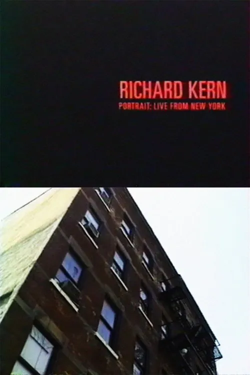 Póster de Richard Kern - Portrait: Live From New York