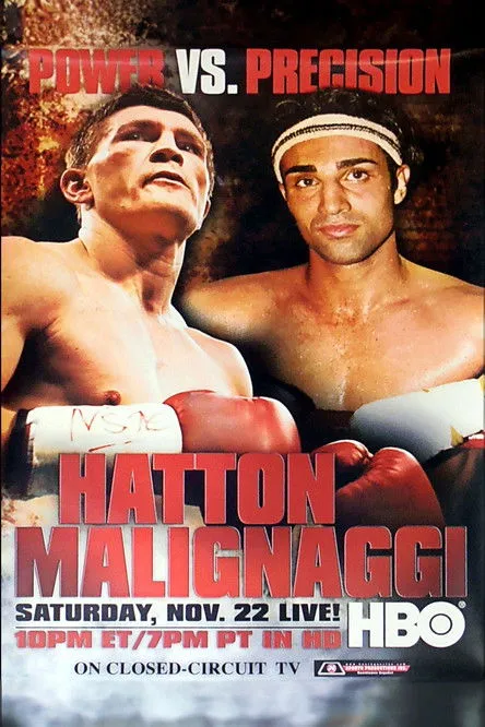 Póster de Ricky Hatton vs. Paulie Malignaggi