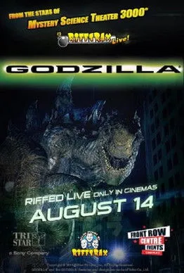 Póster de RiffTrax Live: Godzilla