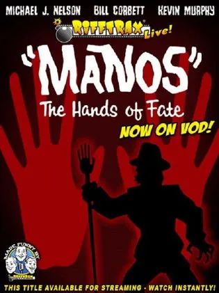 Póster de RiffTrax Live: "Manos" the Hands of Fate