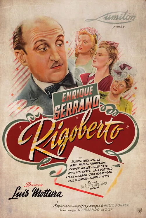 Hugo Pimentel interpreta a en Rigoberto