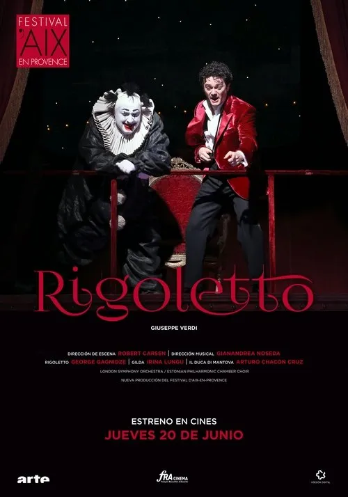 Arturo Chacón-Cruz interpreta a en Rigoletto - Festival d'Aix-en-Provence